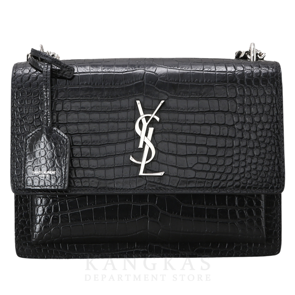 Yves Saint Laurent(USED)생로랑 크로코다일 선셋 체인백